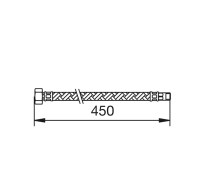 FLEXO MACHO 8x1 450mm TRES